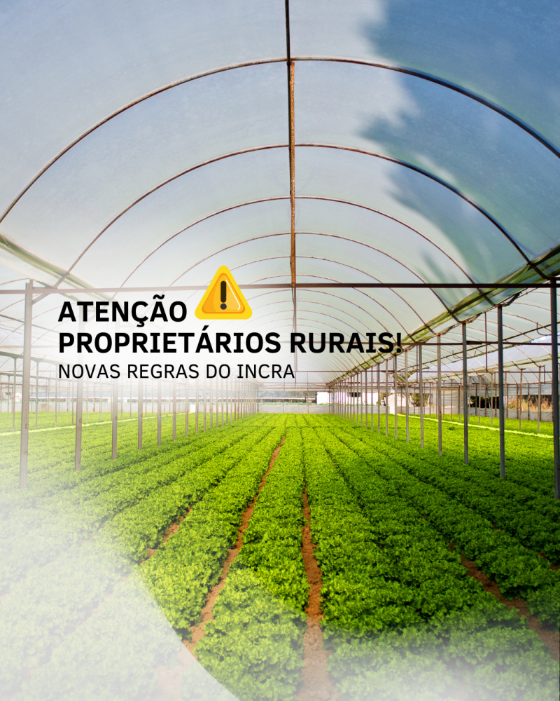 Novas regras do INCRA