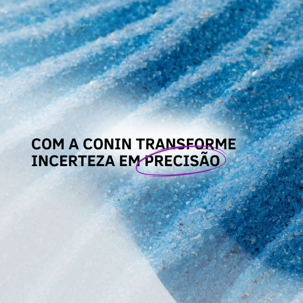 Com a CONIN transforme incerteza em precisão