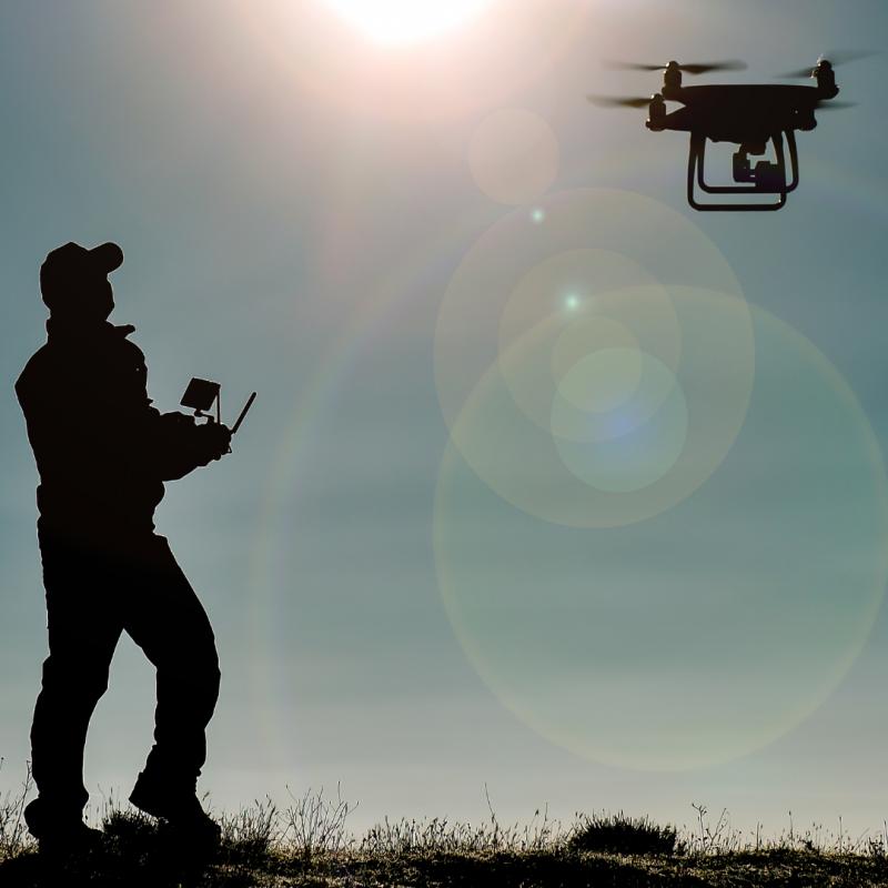 Imagem ilustrativa de Aerolevantamento com drone