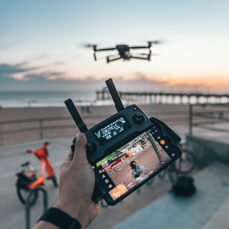 Imagem ilustrativa de Levantamento topográfico com drone